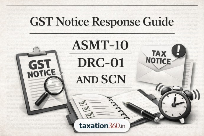 GST Notice Response Guide: ASMT-10, DRC-01 and SCN